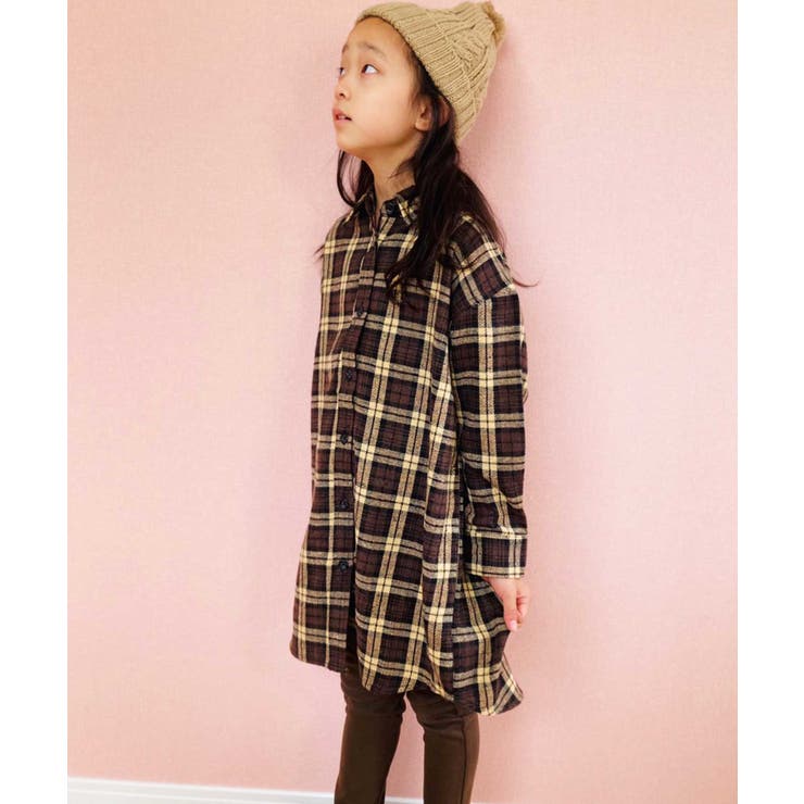 キッズ ワンピース シャツワンピ 品番 Mssk Next Wall ネクストウォール のキッズファッション通販 Shoplist ショップリスト