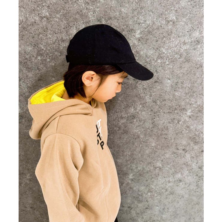 9-4ベージュ | 裏起毛パーカー キッズ スウェット | NEXT WALL