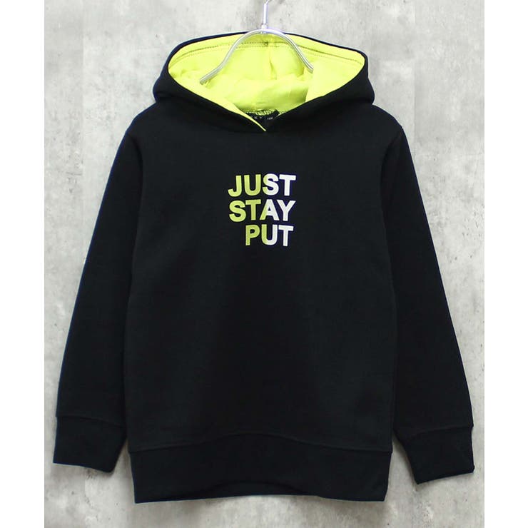 9-5ブラック | 裏起毛パーカー キッズ スウェット | NEXT WALL