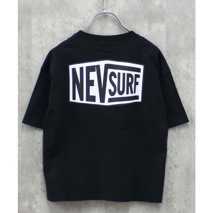 16-8ブラック/B | NEVSURF BIGｔシャツ キッズ | NEXT WALL