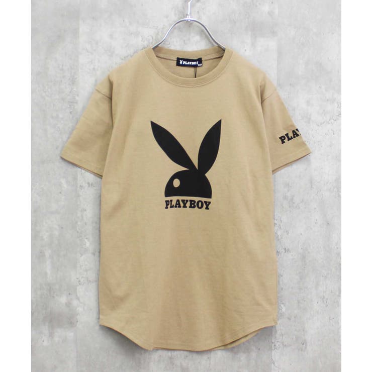 16-14ベージュ/D | PLAYBOY Tシャツ キッズ | NEXT WALL