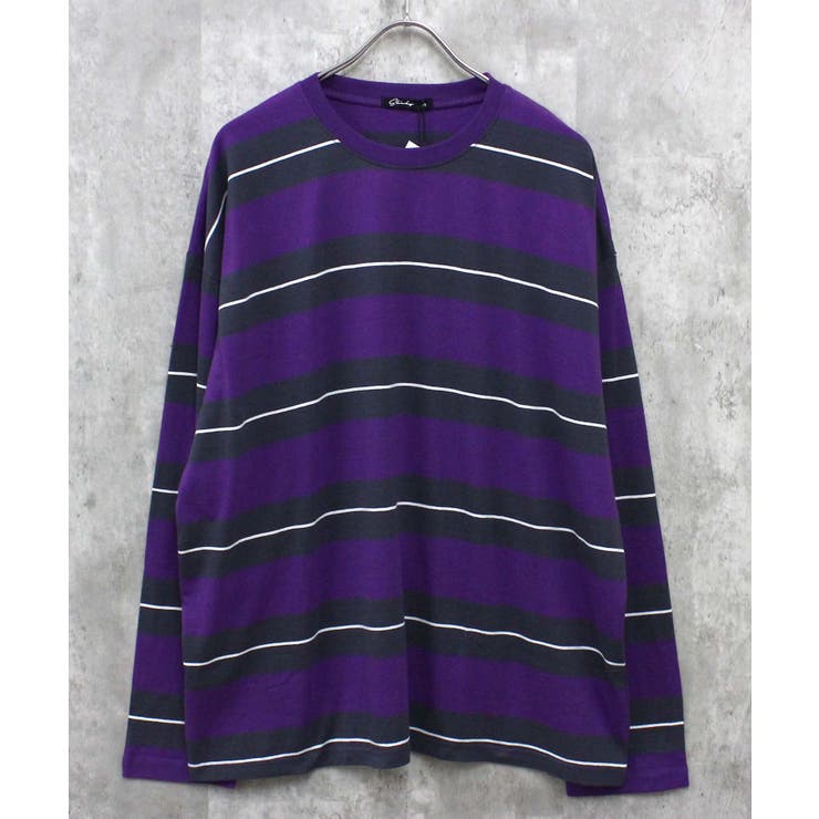 ボーダーロンT メンズ Tシャツ[品番：MSSK1628049]｜NEXT WALL