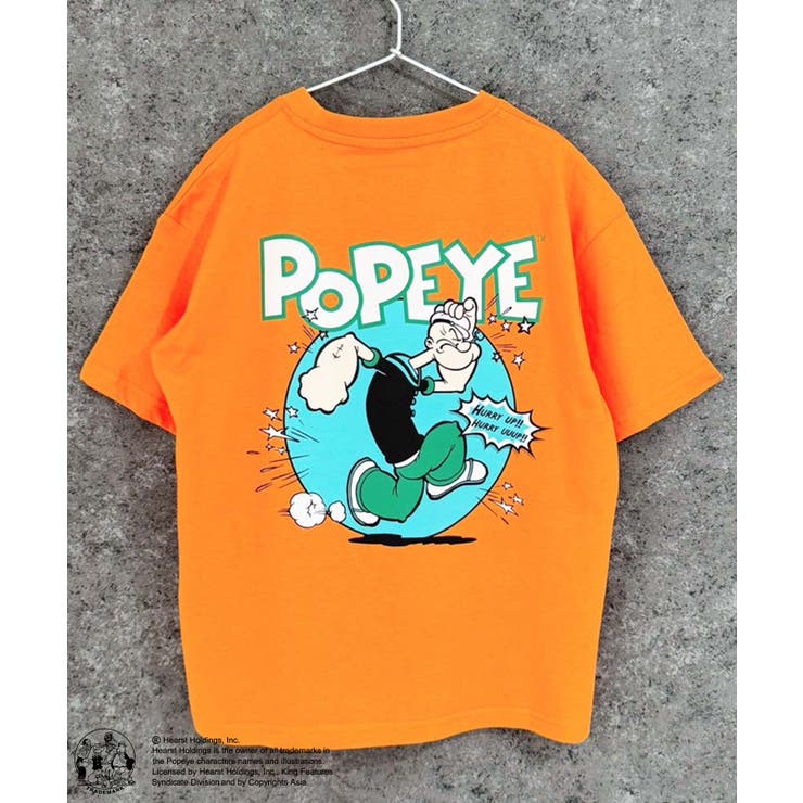 POPEYE オーバーサイズTシャツ キッズ[品番：MSSK1628174]｜NEXT