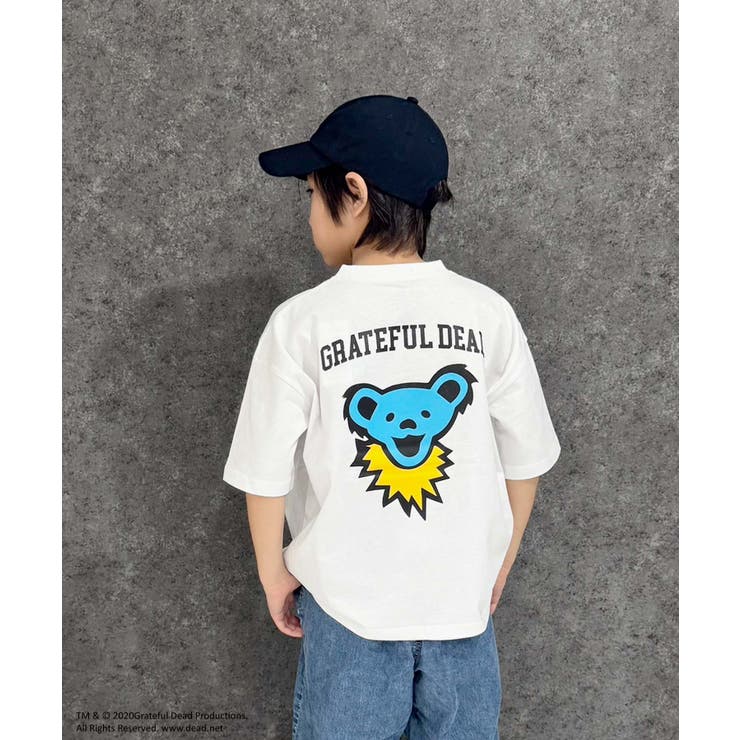 16-9オフホワイト/C | GRATEFULDEAD オーバーサイズTシャツ キッズ | NEXT WALL