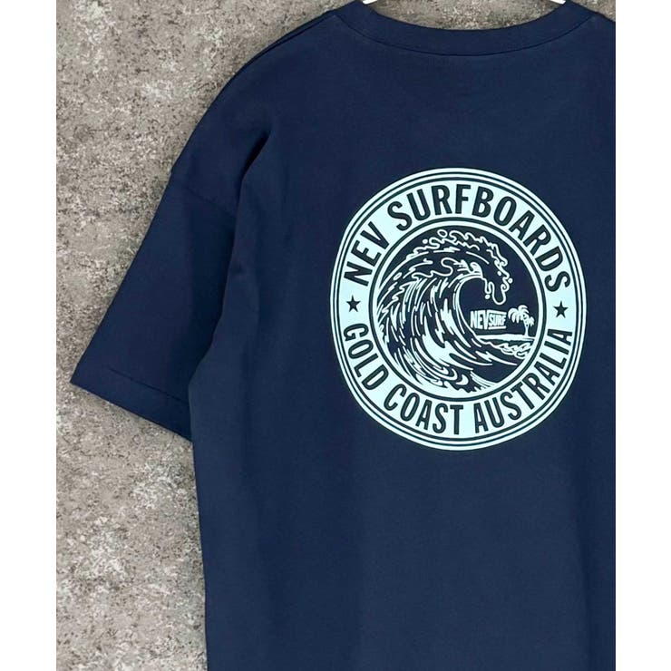 16-7ネイビー/B | NEVSURF オーバーサイズTシャツ キッズ | NEXT WALL