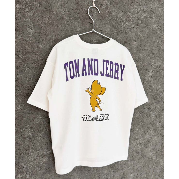 セール(SALE)開催中！ファッション通販 トム&ジェリー オーバーサイズTシャツ キッズ[品番：MSSK1628234 イラスト、キャラクター
