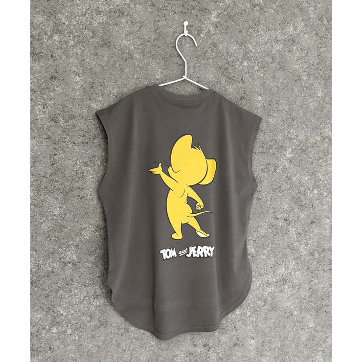 トム＆ジェリー ノースリーブTシャツ キッズ[品番：MSSK1628235