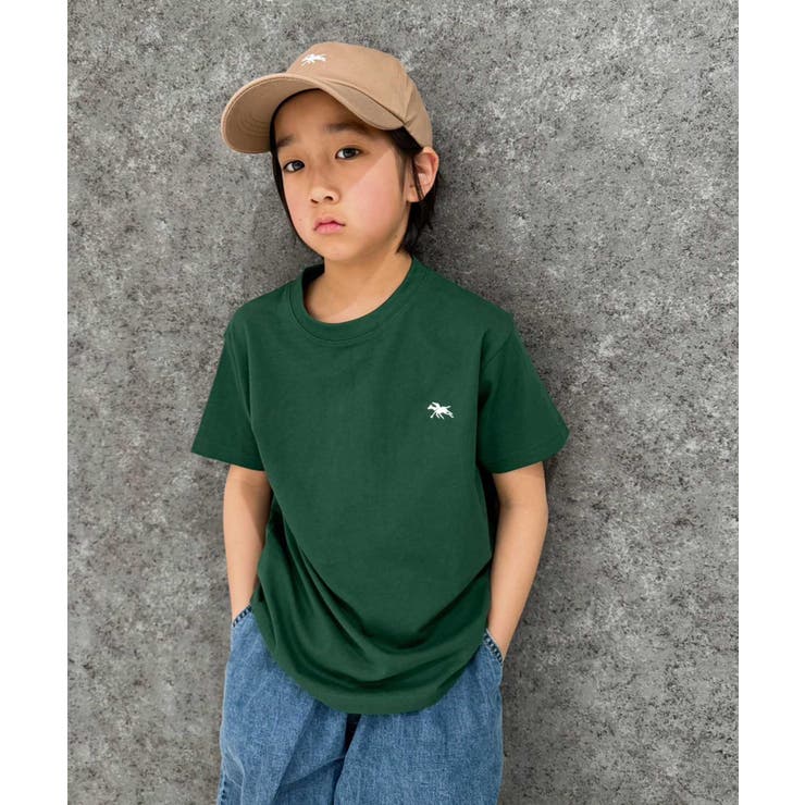 8-5D/グリーン | POLOCHAMPS ポロチャンプスTシャツ キッズ | NEXT WALL