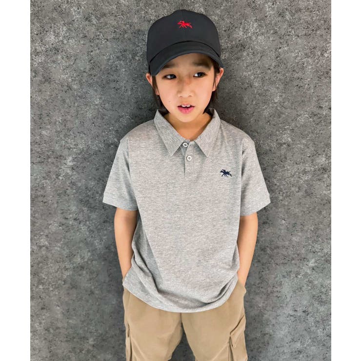 8-2杢グレー | POLOCHAMPS ポロチャンプスポロシャツ キッズ | NEXT WALL