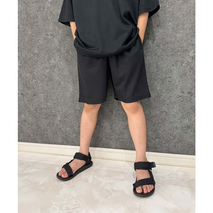 7-7ブラック | ドライハーフパンツ キッズ 子供服 | NEXT WALL