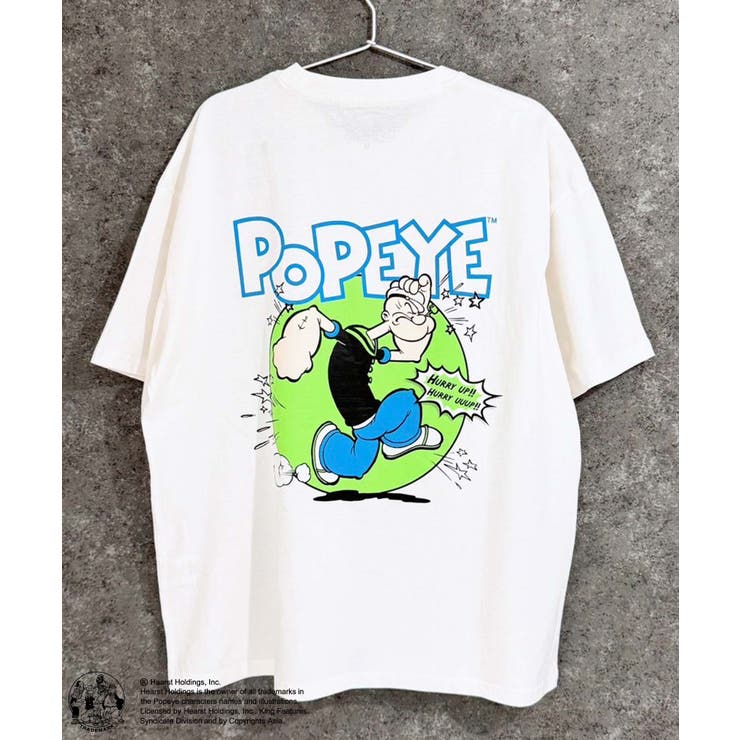 POPEYE オーバーサイズTシャツ メンズ[品番：MSSK1628181]｜NEXT WALL 
