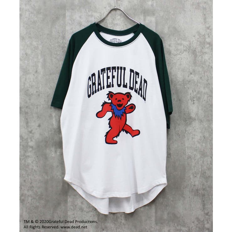14-9ホワイト×D/グリーン/C | GRATEFULDEAD オーバーサイズTシャツ メンズ | NEXT WALL