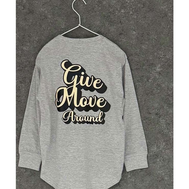 9-2杢グレー/A | プリントヘムロンT キッズ 長袖Tシャツ | NEXT WALL