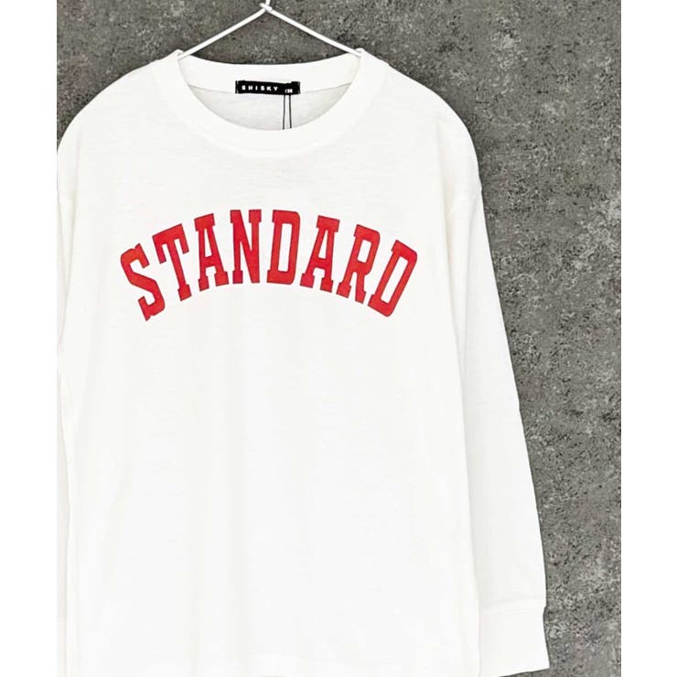 9-1オフホワイト/A | オーバーサイズプリントロンT キッズ 長袖Tシャツ | NEXT WALL