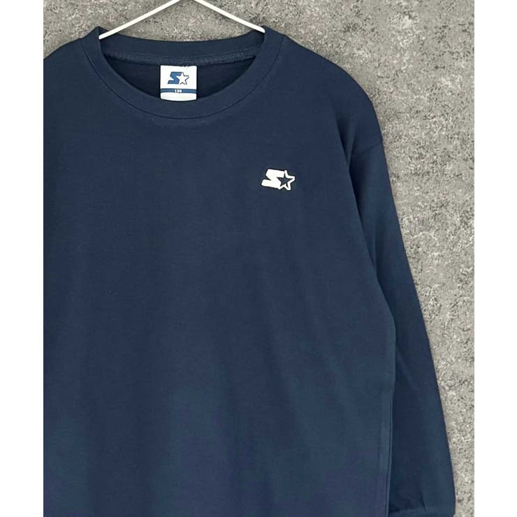 春夏新作 STARTER キッズ スターターオーバーサイズロングスリーブTシャツ 130（125～134cm）