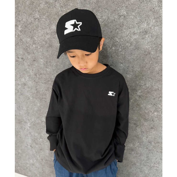 STARTER スターターオーバーサイズロングスリーブTシャツ キッズ