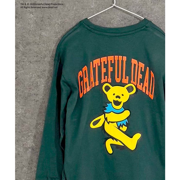 GRATEFULDEAD オーバーサイズロングスリーブTシャツ キッズ[品番