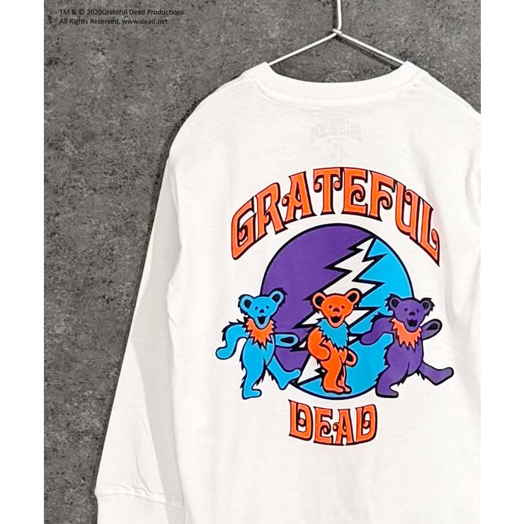 GRATEFULDEAD オーバーサイズロングスリーブTシャツ キッズ[品番