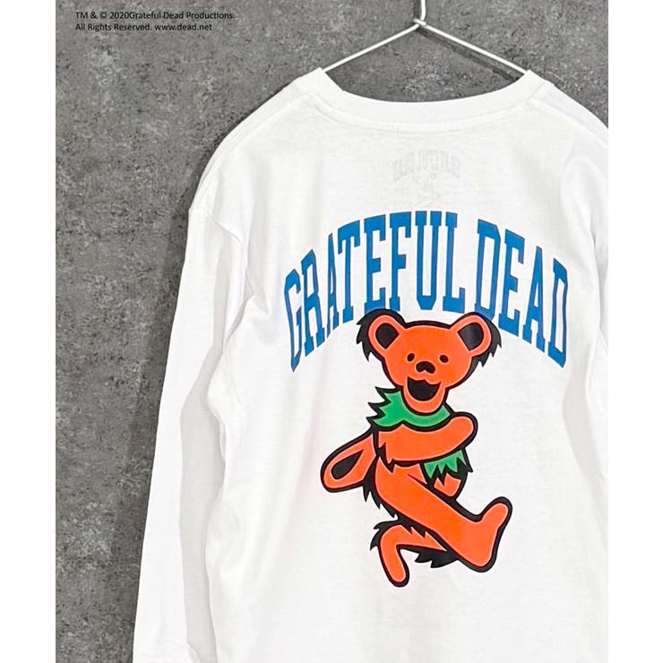 GRATEFULDEAD オーバーサイズロングスリーブTシャツ キッズ[品番