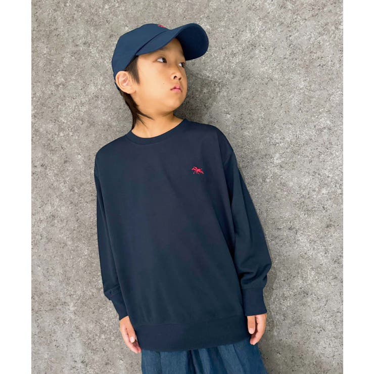 8-5ネイビー | POLOCHAMPS ポロチャンプス ミニ裏毛トレーナー | NEXT WALL