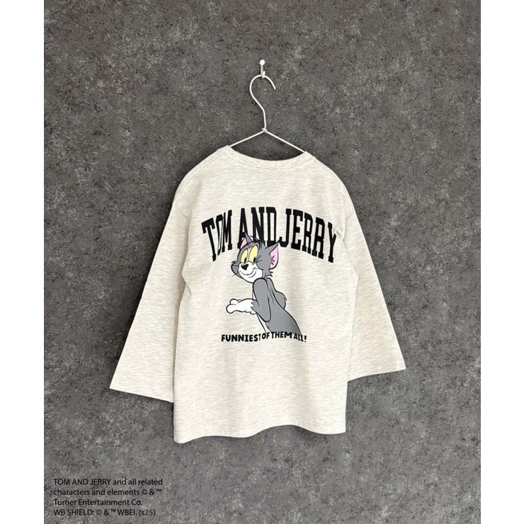 16-13オートミール/D | TOM&JERRY BIGロンT キッズ | NEXT WALL