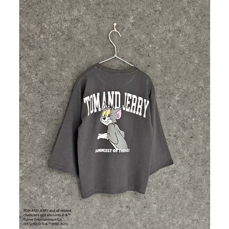 16-15チャコール/D | TOM&JERRY BIGロンT キッズ | NEXT WALL