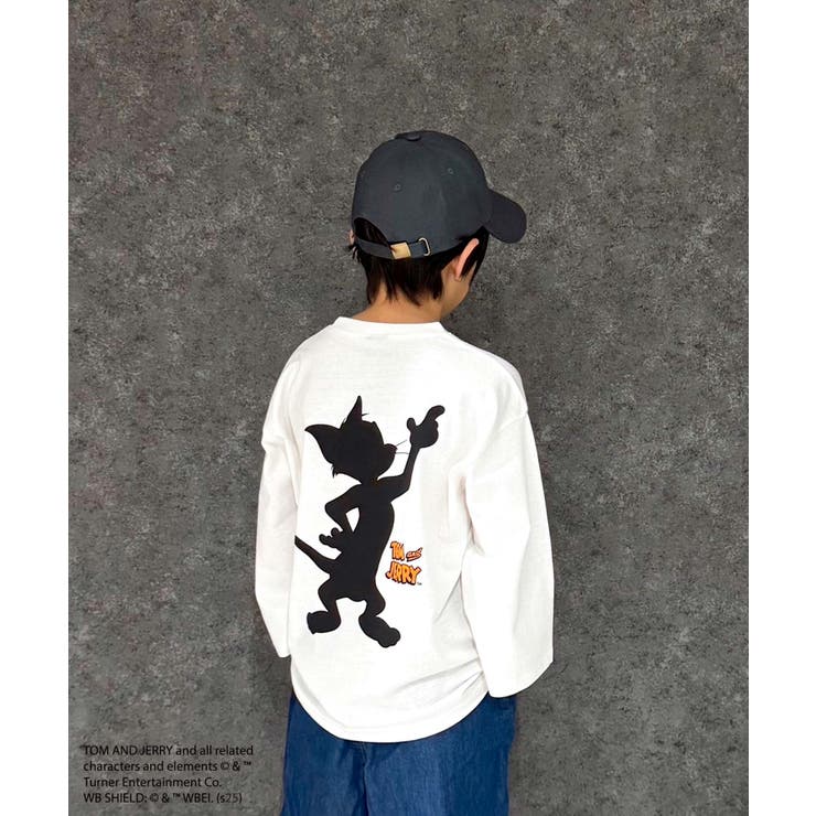 16-5オフホワイト/B | TOM&JERRY BIGロンT キッズ | NEXT WALL