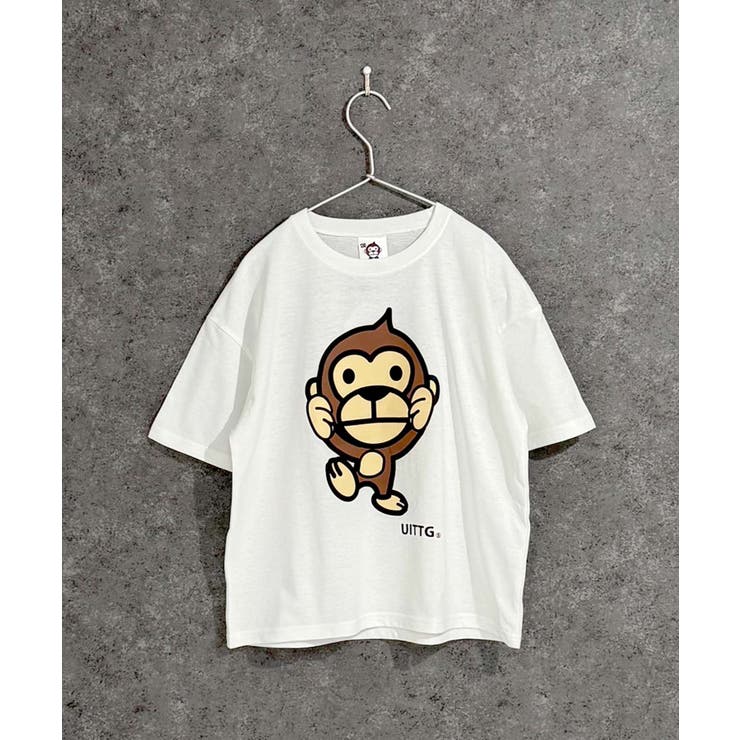 16-1オフホワイト/A | UITTG オーバーサイズTシャツ キッズ | NEXT WALL