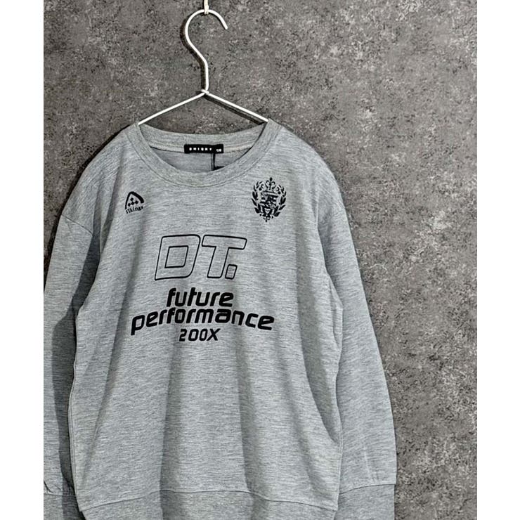 9-4杢グレー/B | ミニ裏毛 トレーナー キッズ | NEXT WALL