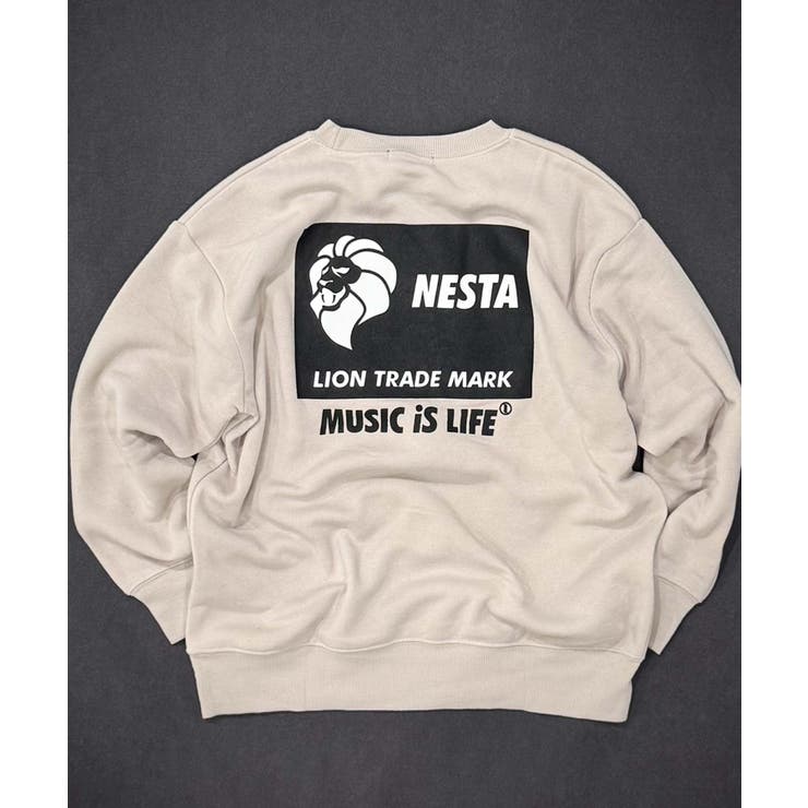 8-5G/ベージュ/B | NESTA 裏起毛トレーナー キッズ | NEXT WALL