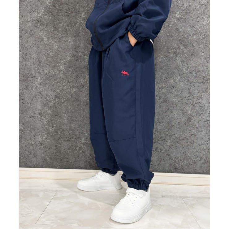 4-2ネイビー | POLOCHAMPS 裏メッシュ パラシュートパンツ | NEXT WALL