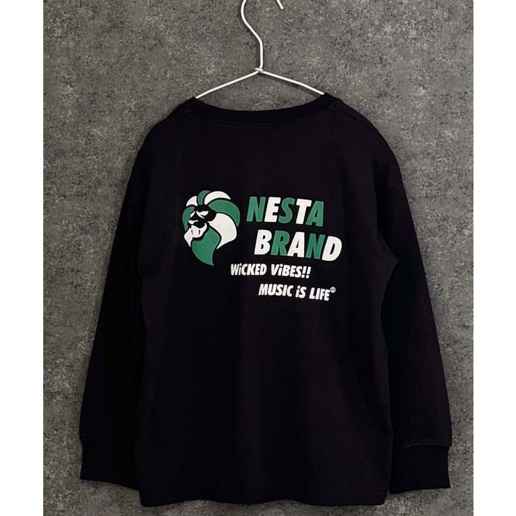 8-4ブラック/A | NESTA BIGロンT キッズ | NEXT WALL