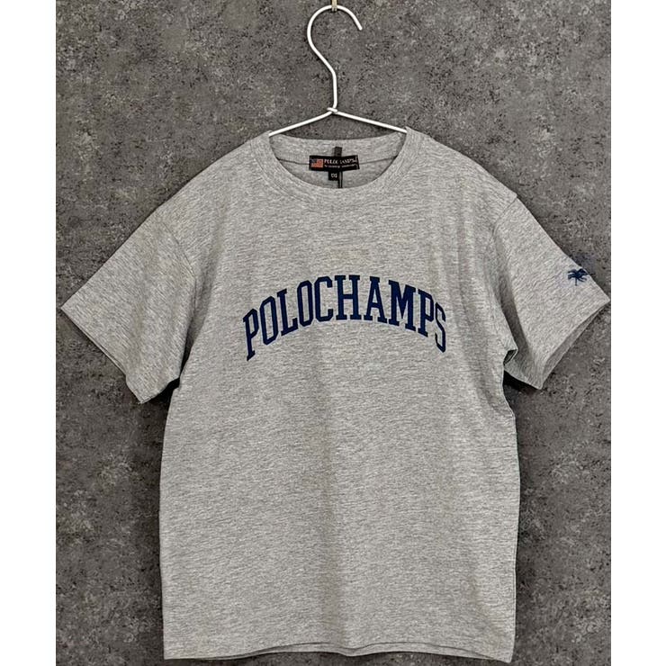 6-2杢グレー/A | POLOCHAMPS プリント T | NEXT WALL