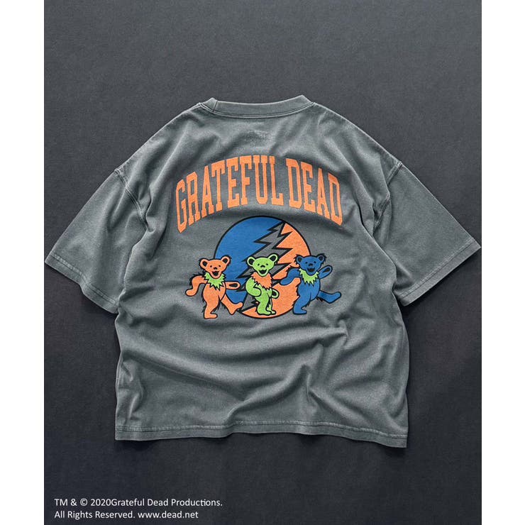 6-2チャコール/A | GRATEFULDEAD グレイトフルデッド ピグメント染め | NEXT WALL