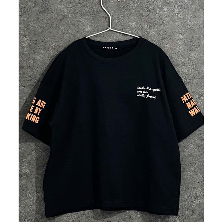 9-6ブラック/B | インパクトロゴ 半袖Tシャツ キッズ | NEXT WALL