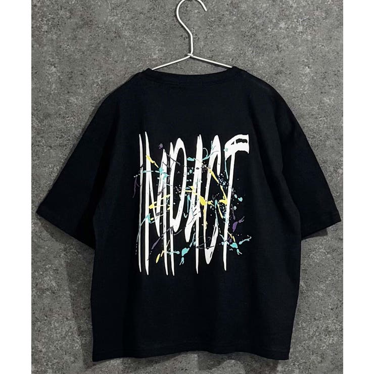 9-9ブラック/C | インパクトロゴ 半袖Tシャツ キッズ | NEXT WALL
