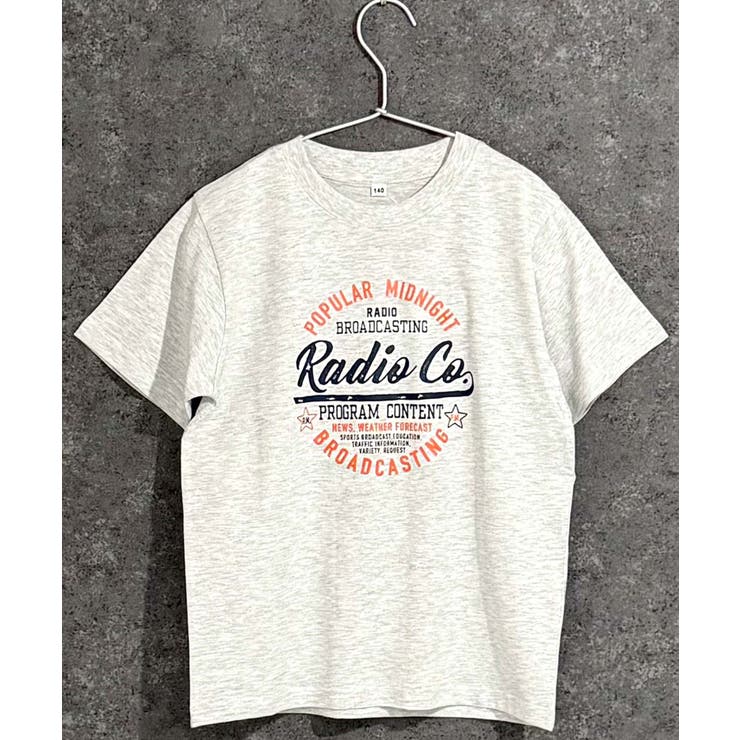 6-6オートミール | アメカジプリント半袖Tシャツ キッズ 子供服 | NEXT WALL