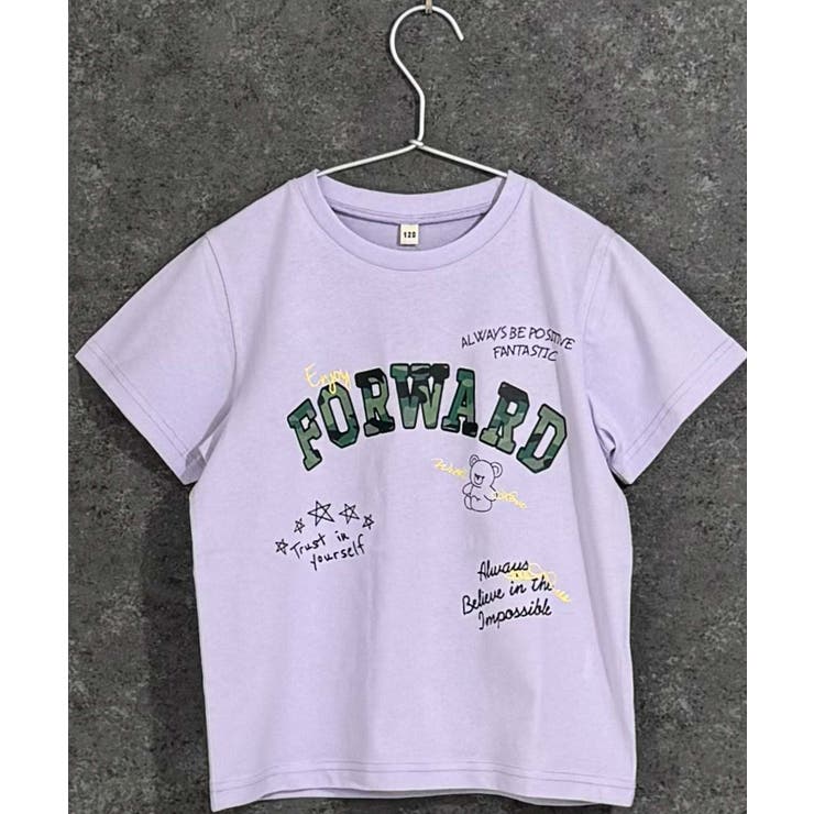 6-4ラベンダー | プリント半袖Tシャツ キッズ 子供服 | NEXT WALL