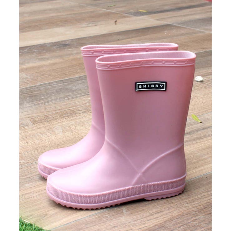 16-1ピンク/A | 新入荷、厚底風レインブーツ 長靴 キッズ | NEXT WALL