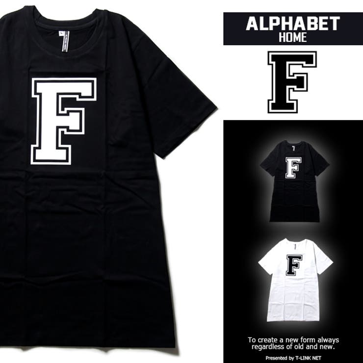 英文字 Tシャツ アルファベット | T-LINK | 詳細画像1 