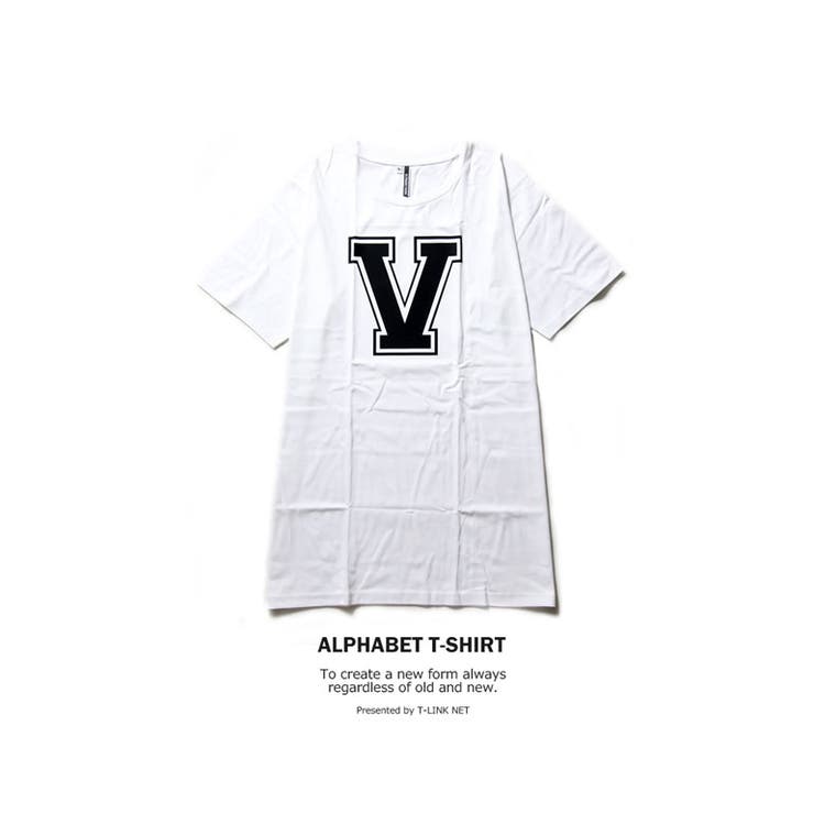 Alphabet Tシャツ デザインv 品番 Tlkm T Link ティーリンク のメンズ ファッション通販 Shoplist ショップリスト