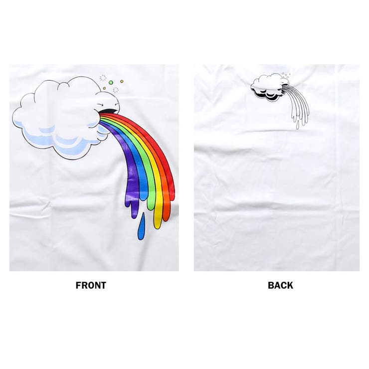 ★メール便送料無料★デザインTシャツ雨雲の贈り物2カラー【白黒デザインTシャツパロディTシャツメンズTシャツ半袖レディーストップス夏おもしろTシャツ笑えるTシャツ個性的ロックTバンドT】tec05510P03Dec16
