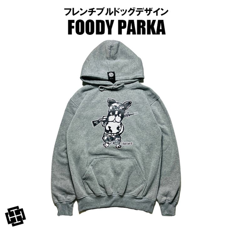 UNISEX FOX裏起毛パーカー – BUNNY APARTMENT