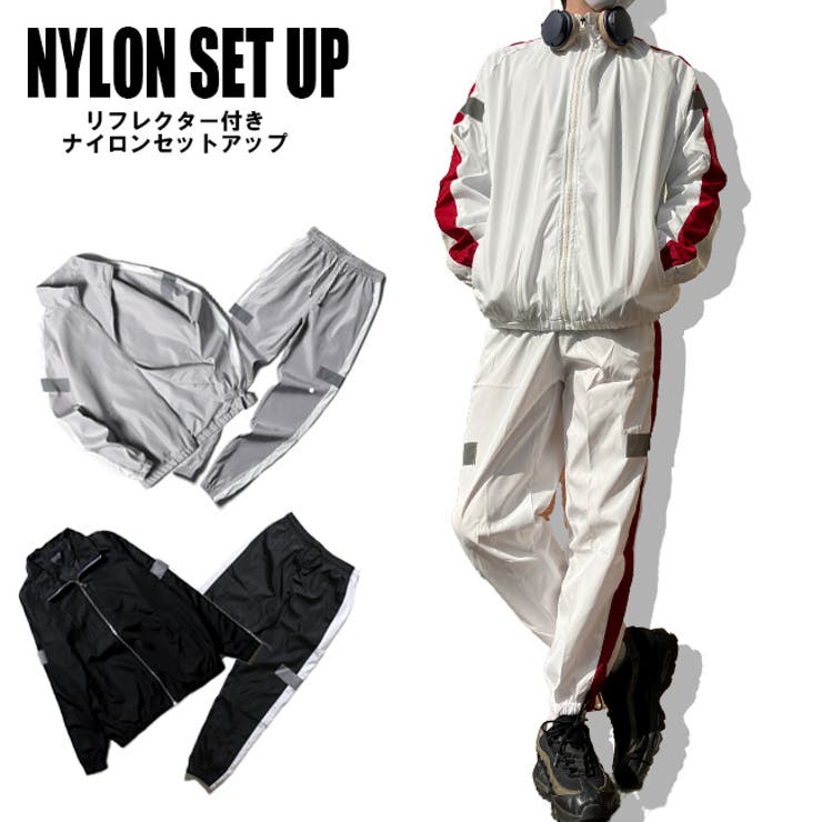 リフレクター ナイロン セットアップ [品番：TLKM0001647]｜T-LINK（ティーリンク）のメンズファッション通販｜SHOPLIST（ショップリスト）