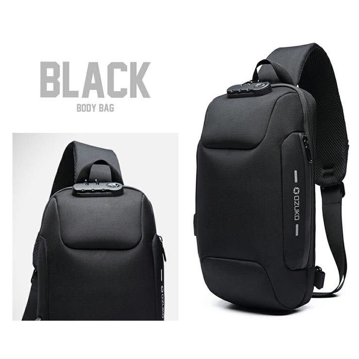 かっこいい USBポート付き ボディバッグ | T-LINK | 詳細画像7 