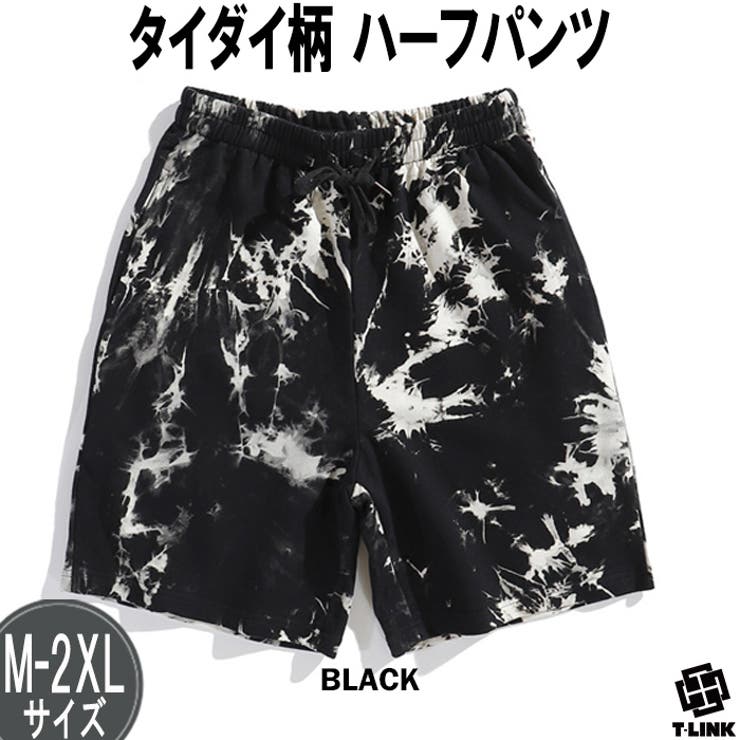 たいだい柄 ハーフパンツ メンズ[品番：TLKM0001777]｜T-LINK