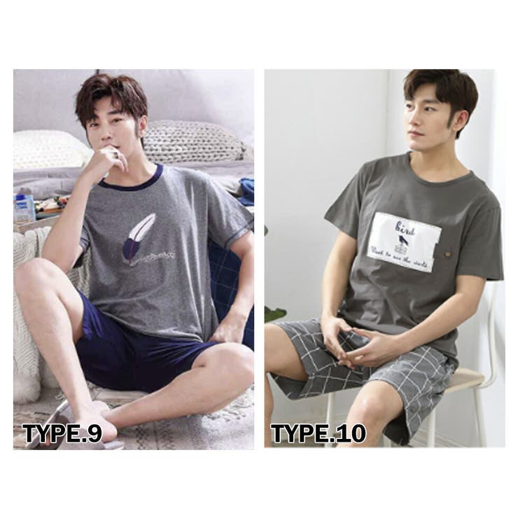 パジャマセットアップ 半袖 上下セット | T-LINK | 詳細画像7 