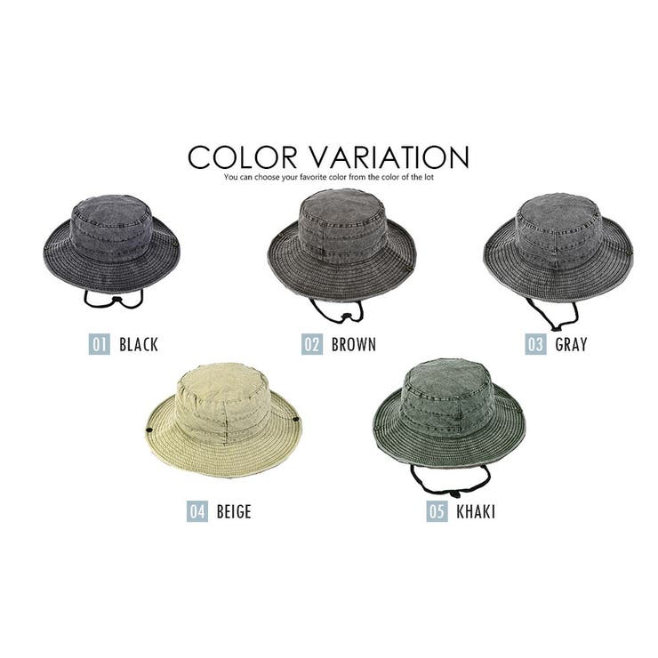 サファリハット おしゃれ 裏迷彩 | T-LINK | 詳細画像8 