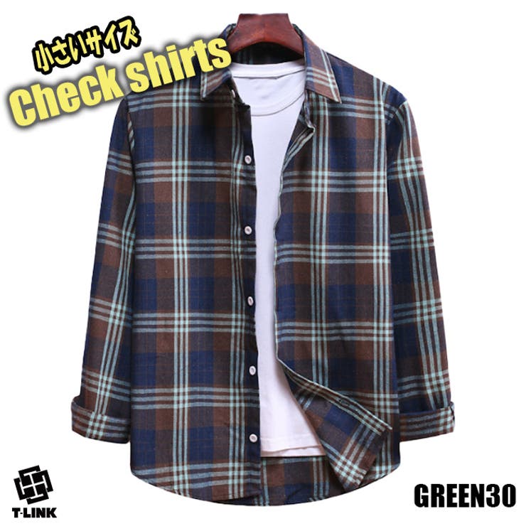 チェックシャツ レディース オーバー[品番：TLKM0008818]｜T