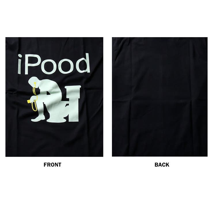 デザインTシャツ/i-pood?個性的/パロディTシャツtec005